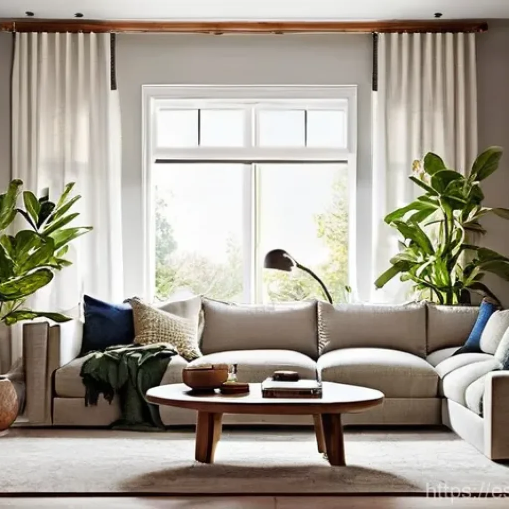 리빙월 조명 활용법 - **Prompt 1: A Cozy Evening Living Room with Layered Lighting**
"A beautifully lit living room du...