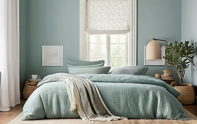리빙월을 위한 두뇌 자극 요소 - **Biophilic Calm and Natural Textures**
    "A tranquil and cozy living room designed with strong bi...